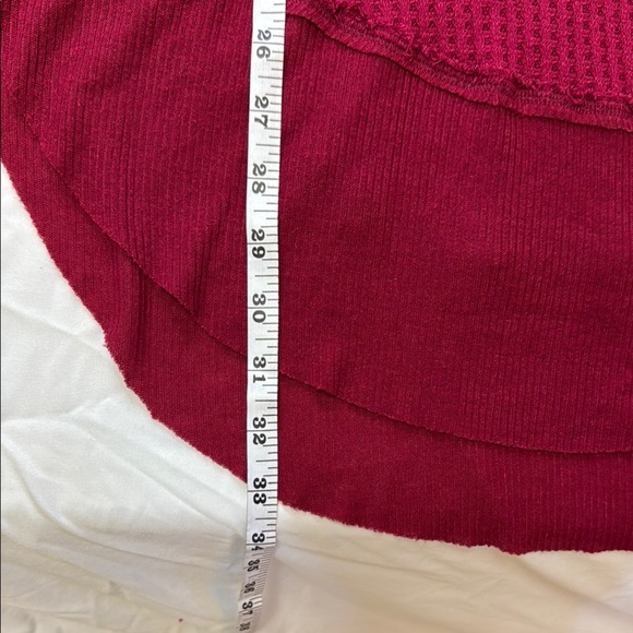 We The Free Red Long Sleeve Top - Picture 10 of 10